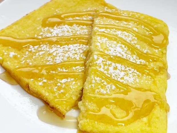 豆腐フレンチトースト（撮影:grapeフード編集部）