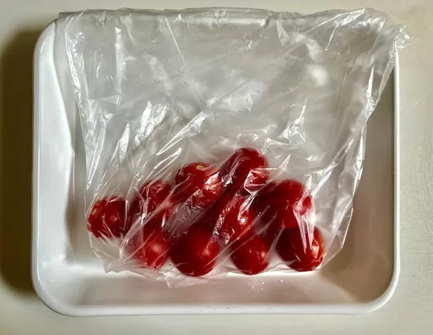冷凍庫に入れる前の画像（撮影：エニママ）
