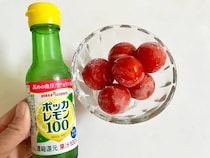 ビニール袋1枚で作る！　丸ごと凍らすだけ「ミニトマトのおやつ」に子供が大喜び