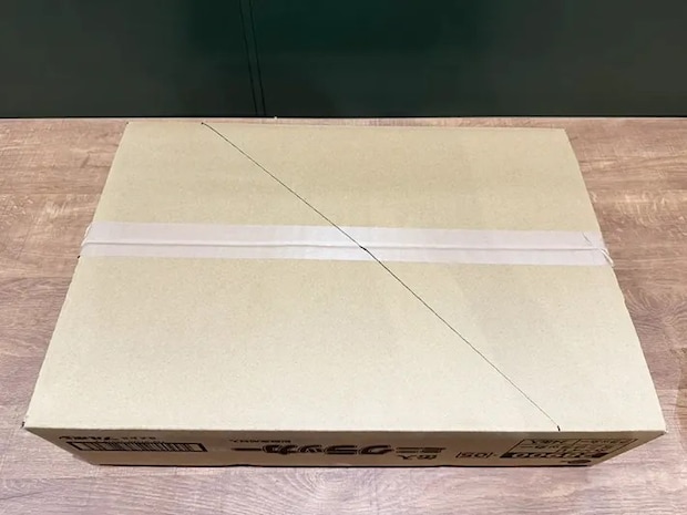 斜めに線を引く（撮影:grapeライフハック編集部）
