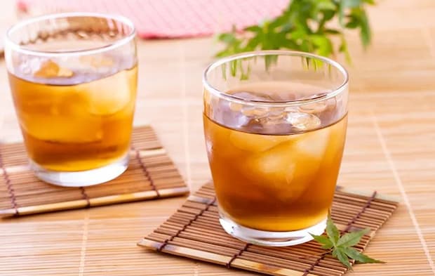 麦茶の写真
