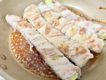 キュウリの食べ方に「これいいね！」　豚バラ肉をぐるぐる巻いて？