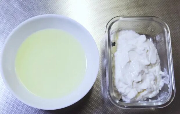 水切りが終わったヨーグルトの画像（撮影：エニママ）