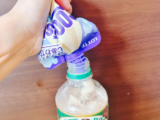 ペットボトルコーヒーに『クーリッシュ』を入れたら…　ひんやりアレンジに「最後までゴクゴク飲めた！」