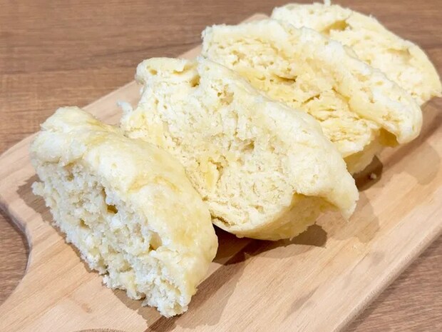 豆腐蒸しパン（撮影：grapeフード編集部）
