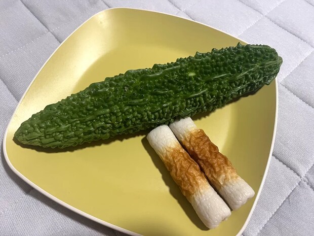 『大さじ1杯』で和えるだけ ゴーヤとちくわのサラダに夫が「これは食べやすい」