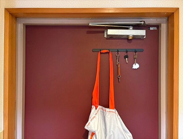 壁掛けフックの画像