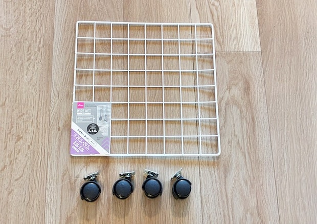 ワイヤーネットの活用写真（撮影：grapeライフハック編集部）