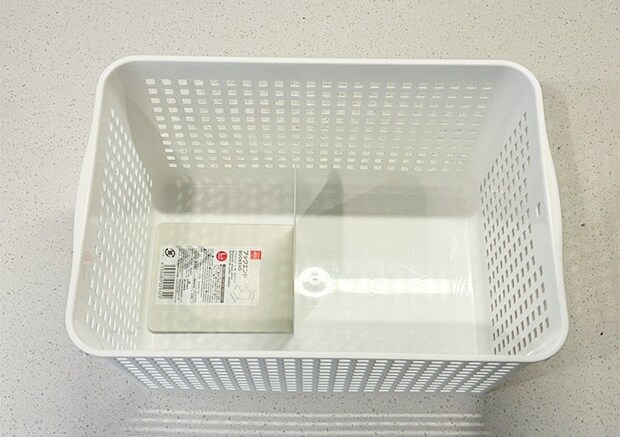 保存容器の整理術（撮影：grapeライフハック編集部）
