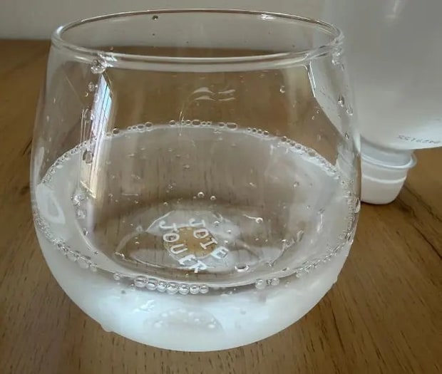 アップにした様子（撮影：grapeフード編集部）