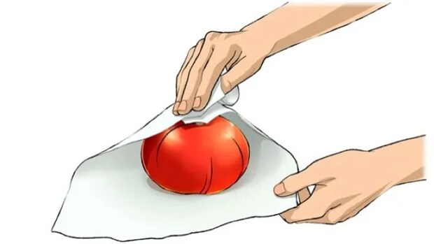 トマトの保存方法の画像
