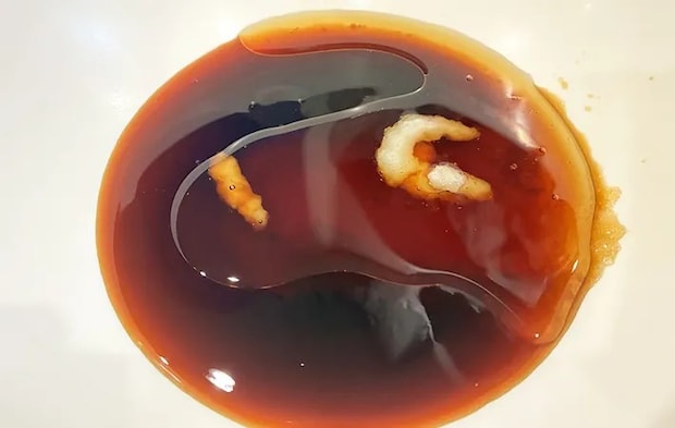 ボウルにタレの材料を入れた画像（撮影：エニママ）