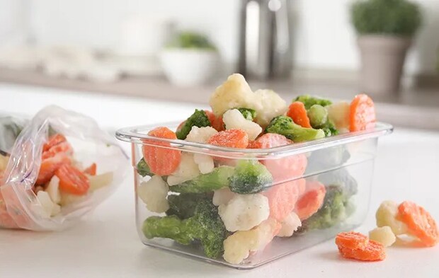 冷凍野菜の写真