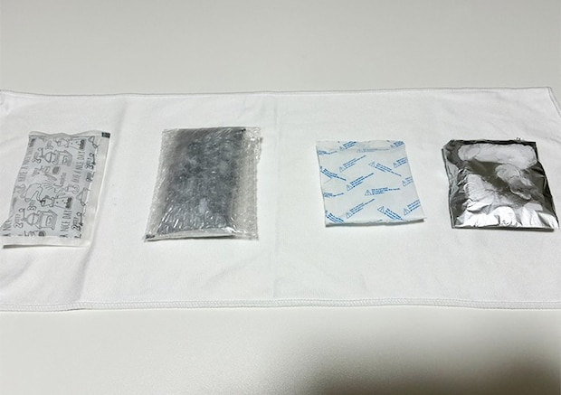 保冷剤の検証写真（撮影：grapeライフハック編集部）