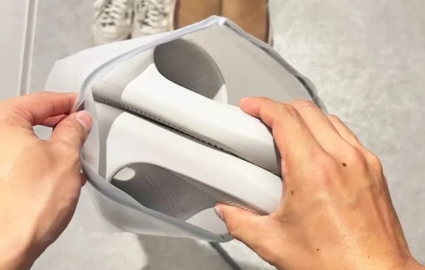 『無印良品 TPU巾着』の使用写真（撮影：キジカク）