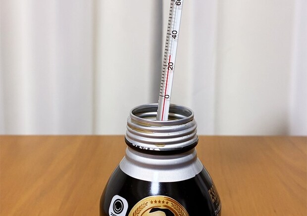 ドリンクを素早く冷やす検証写真（撮影：grapeライフハック編集部）