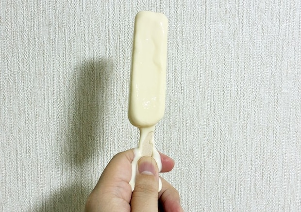 溶けたアイスの写真（撮影：grapeライフハック編集部）