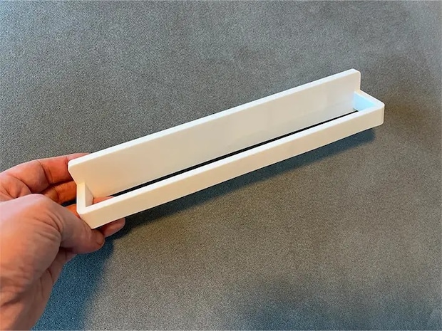 玄関にタオルバーの写真（撮影：grapeライフハック編集部）
