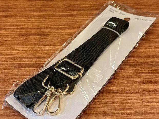 ショルダーストラップの写真（撮影：grapeライフハック編集部）