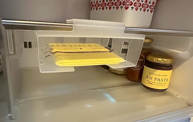 『棚下食品収納ボックス』の活用写真（撮影：ワード）