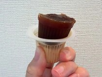 「凍らせてドリンクに入れるだけ」　氷の代わりに入れたモノに「最後までおいしい！」