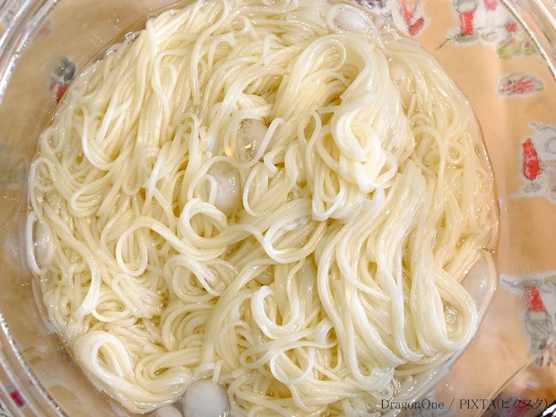 余ったそうめんは『いなり』に入れて！食べた家族が「おやつ感覚でいける」
