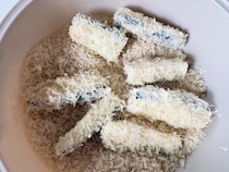 「3本分をペロリ」家族が絶賛のズッキーニフライ　衣に『大さじ2杯』の？