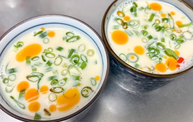 完成した担々麺風つけ汁の画像（撮影：エニママ）