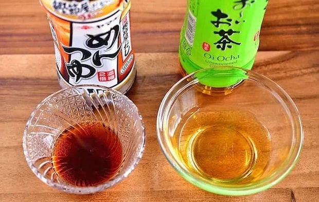 『めんつゆと緑茶』の写真（撮影：小泉明代）