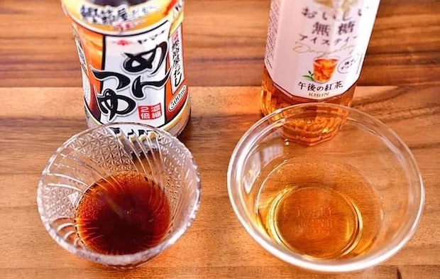 『めんつゆと紅茶』の写真（撮影：小泉明代）