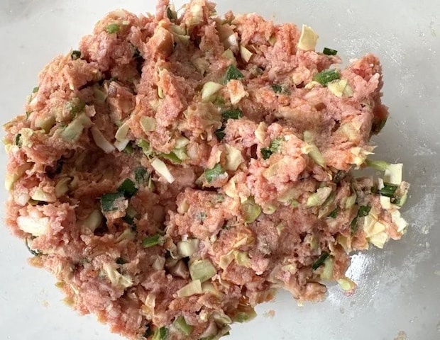 材料をよく混ぜた画像（撮影：エニママ）