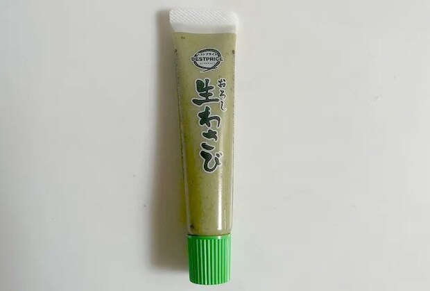 わさびチューブの画像（撮影：エニママ）