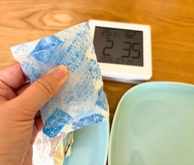 温度を計測していく（撮影：grapeライフハック編集部）