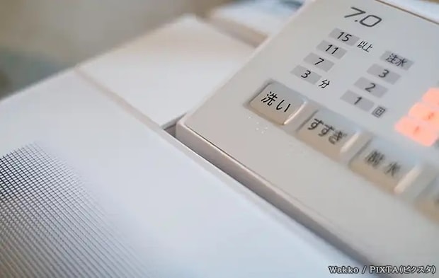 洗濯機の写真