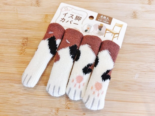 椅子の脚につけるだけじゃもったいない! 100均アイテムの『じゃない使い方』に「専用カバーみたい」