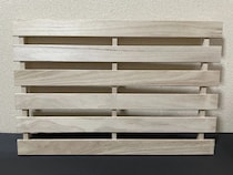 100均『すのこ』を側面に固定するだけ！　完成した高見えラックに「レベル高い」【DIY4選】