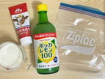 ジッパー袋で簡単シェイク！　材料3つ、揉んで冷凍庫へ入れたら…2時間後に「次々食べちゃう」