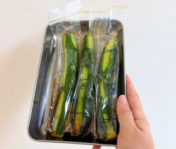 封をした様子（撮影：grapeフード編集部）