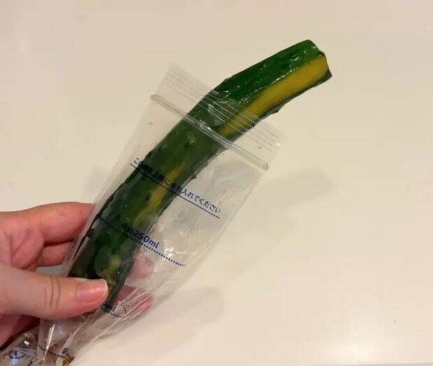 できあがった一本漬け（撮影：grapeフード編集部）