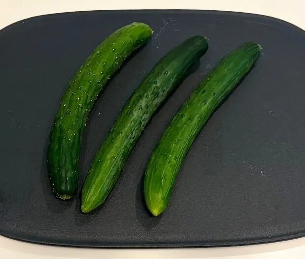 用意したキュウリ（撮影：grapeフード編集部）