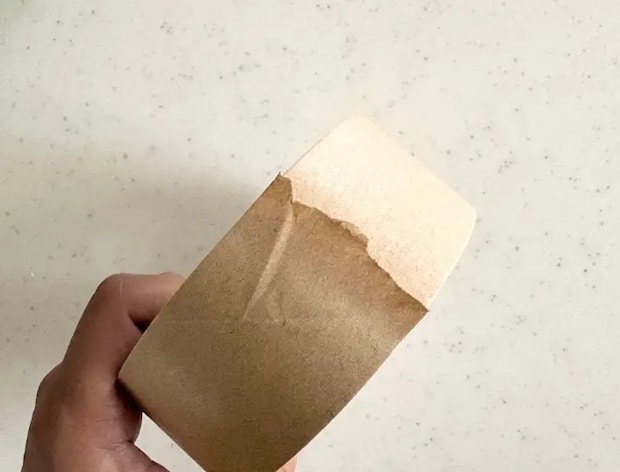 切った後に三角が残っていない画像（撮影：エニママ）