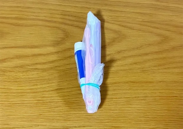 ビニール手袋の活用写真（撮影：grapeライフハック編集部）
