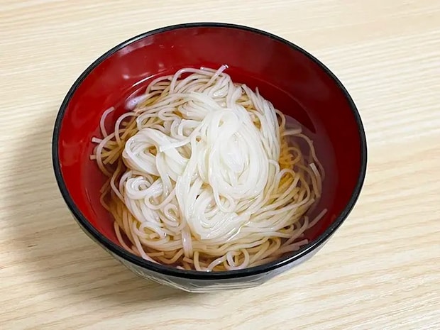 そうめんの写真（撮影：grapeフード編集部）