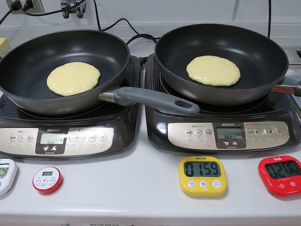 ホットケーキミックス、よく混ぜたほうがふっくらする? ざっくり混ぜた場合と比べてみた結果