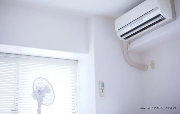 『エアコンと扇風機』の写真