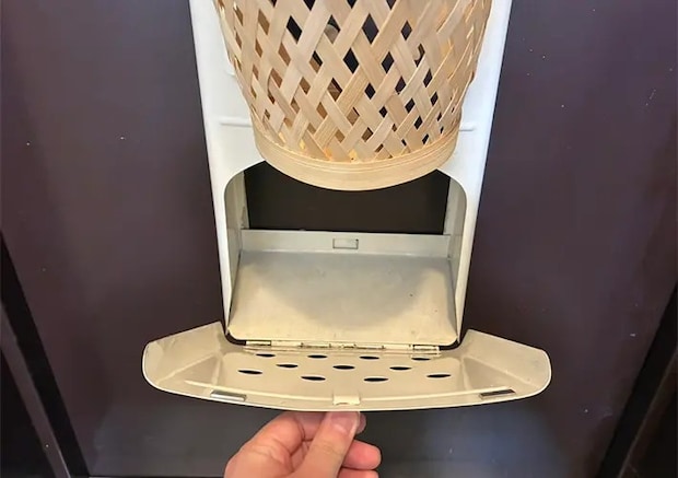 バンブーバスケットの写真（撮影：grapeライフハック編集部）
