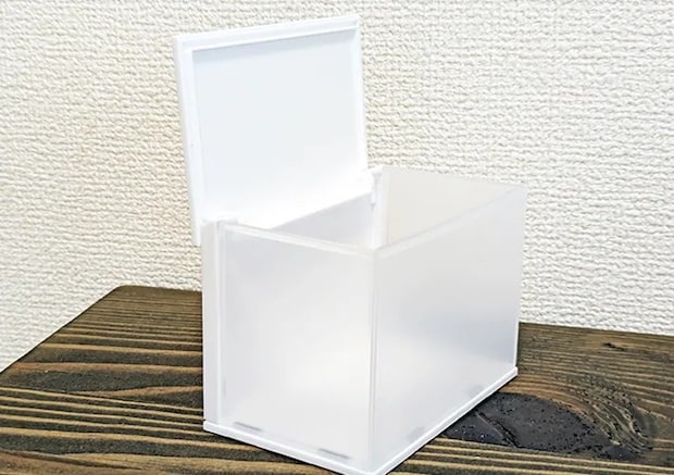 『隙間無し　並べる小物収納ケース　ＴＡＬＬ』の写真（撮影：ワード）