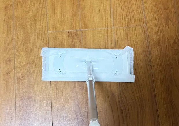 紙おしぼりの活用写真（撮影：grapeライフハック編集部）