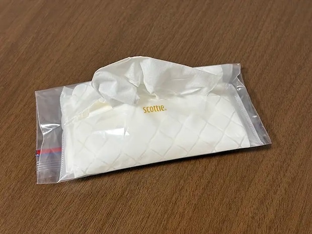 ポケットティッシュの画像