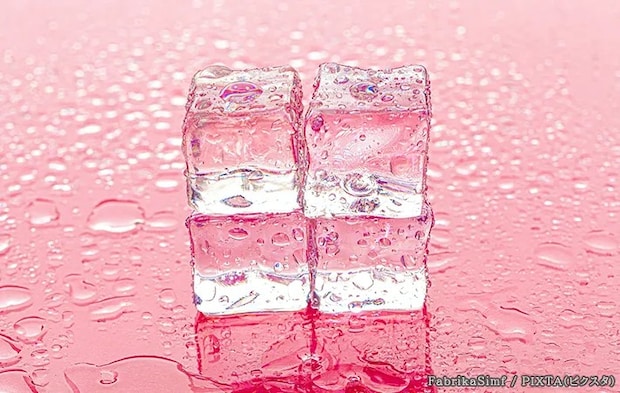 氷の写真